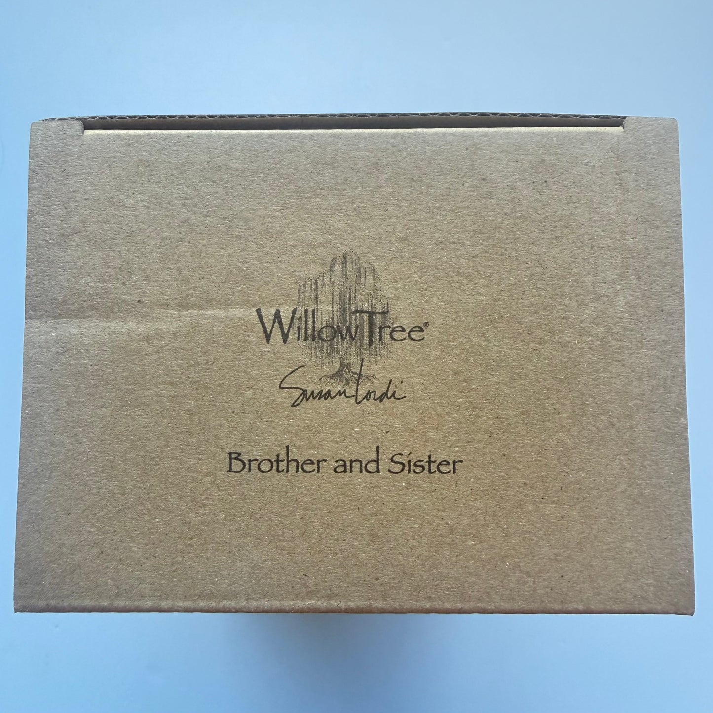 Clearance 'Brother and Sister' Willow Tree figurine Damaged box