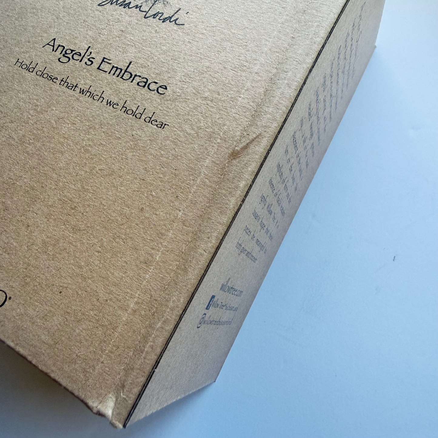 Clearance 'Angel's Embrace' Willow Tree figurine Damaged box