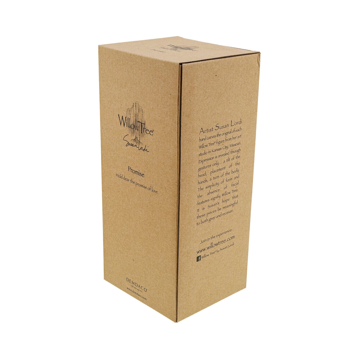 Willow Tree Promise figurine and branded gift box