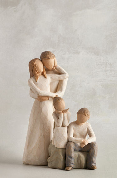 Parents with 2 Children, Brother and Sister