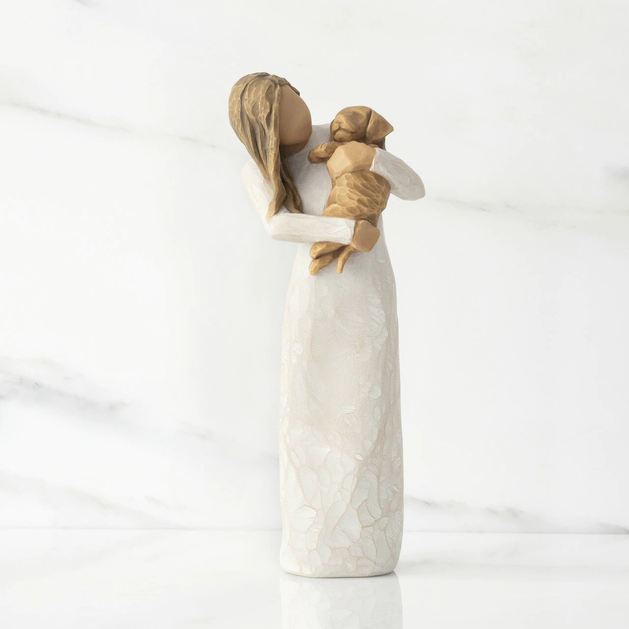 The Shabby Shed - Willow Tree Figurine - Adorable You (Golden Dog)