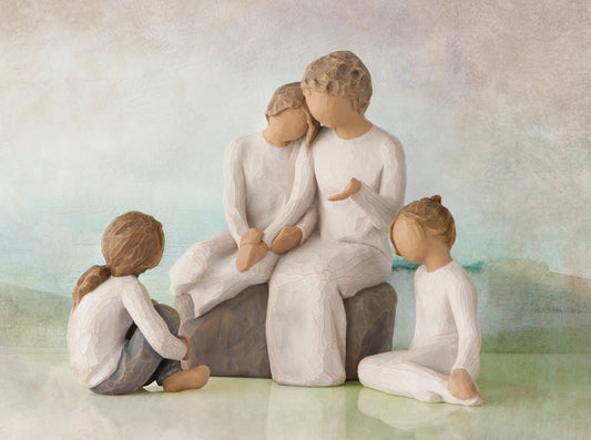 Grandmother with 3 Granddaughters