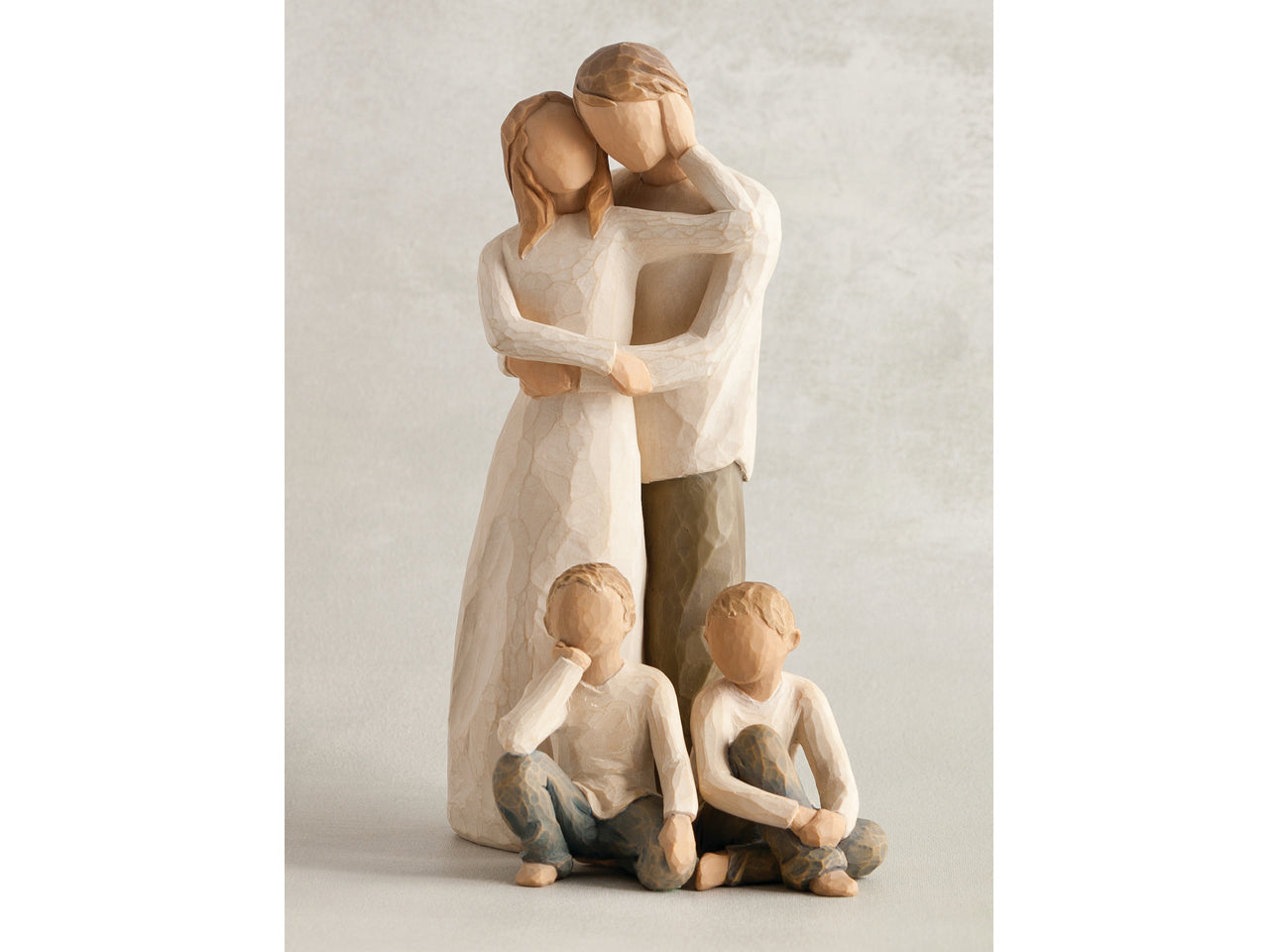 Parents With 2 Boys Or Twin Boys Willow Tree Figurines Buy Now Parents With 2 Boys Or Twin Boys Willow Tree Figurines Buy Now