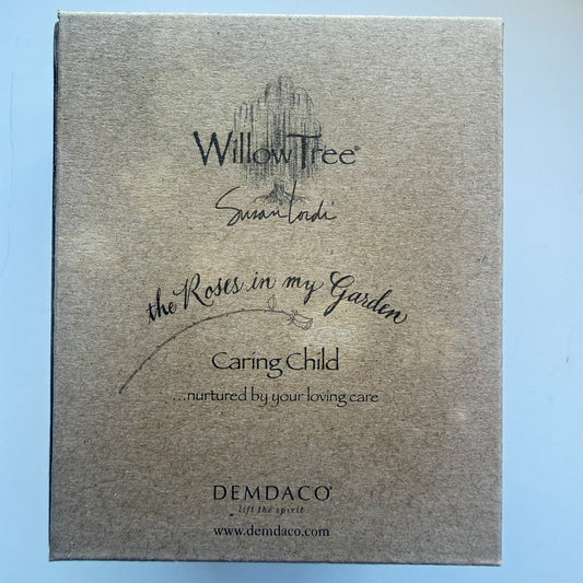 Clearance 'Caring child' Willow Tree figurine Damaged box