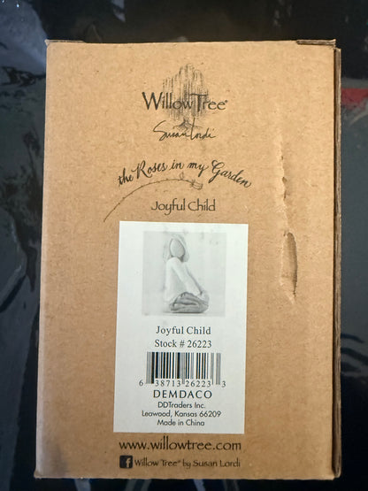 Clearance 'Joyful child' Willow Tree figurine Damaged box