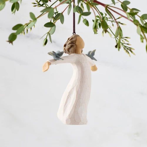 Happiness hanging ornament - - Willow Tree - By Susan Lordi