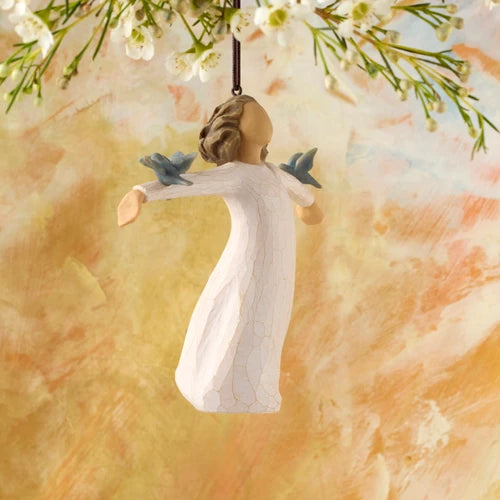 Happiness hanging ornament - - Willow Tree - By Susan Lordi