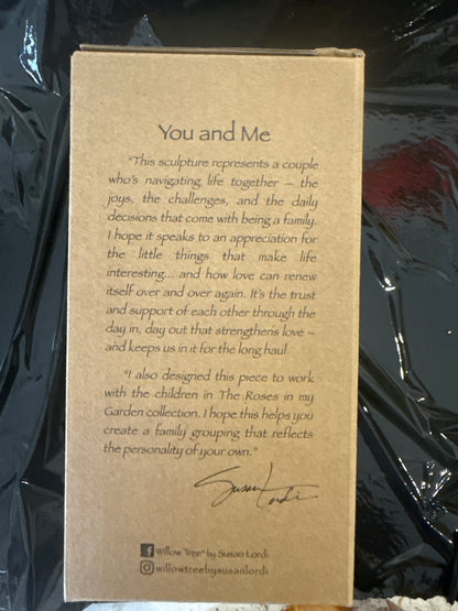 Clearance 'You and me' Willow Tree figurine Damaged box
