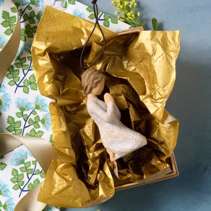 Prayer Of Peace Hanging Ornament - Willow Tree - By Susan Lordi