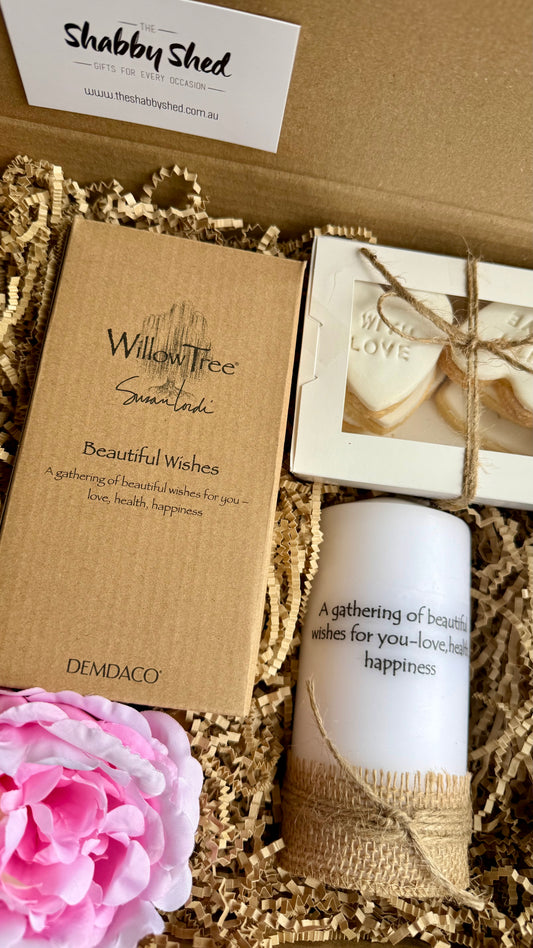 Beautiful Wishes Gift Box featuring Willow Tree by Susan Lordi