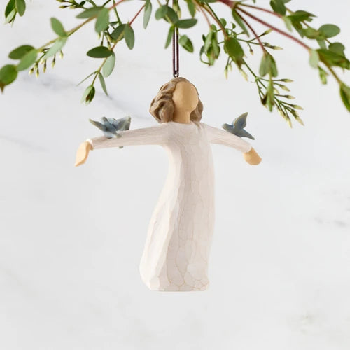 Happiness hanging ornament - - Willow Tree - By Susan Lordi