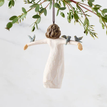 Happiness hanging ornament - - Willow Tree - By Susan Lordi