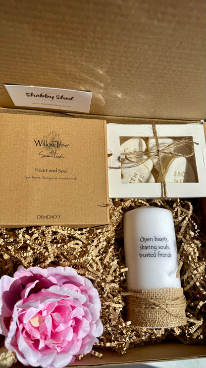 Heart and Soul Gift Box featuring Willow Tree by Susan Lordi