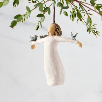 Happiness hanging ornament - - Willow Tree - By Susan Lordi