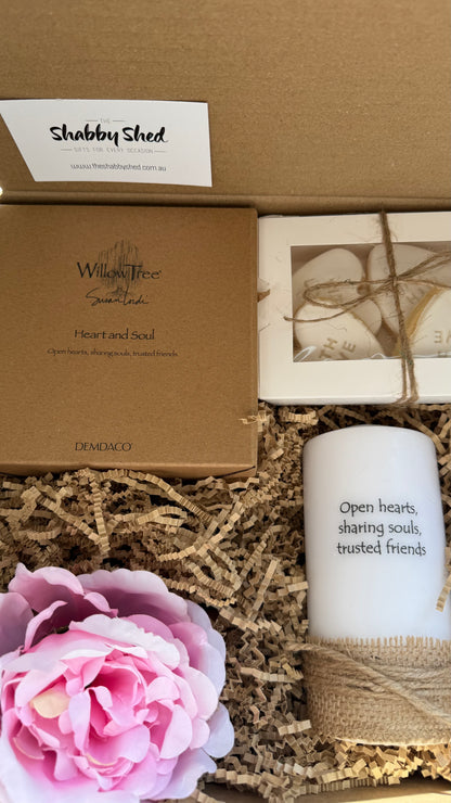 Heart and Soul Gift Box featuring Willow Tree by Susan Lordi