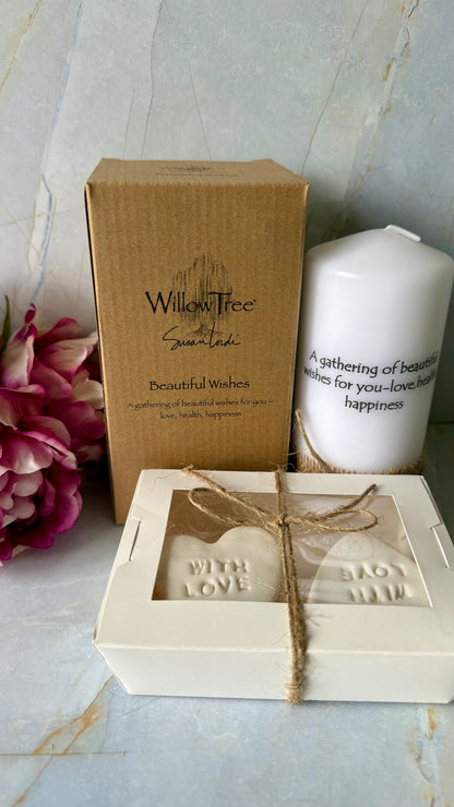 Beautiful Wishes Gift Box featuring Willow Tree by Susan Lordi