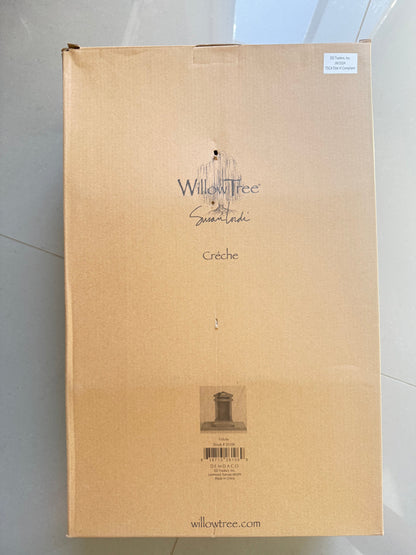 Clearance DAMAGED BOX  - Creche, Willow Tree Nativity Shelter