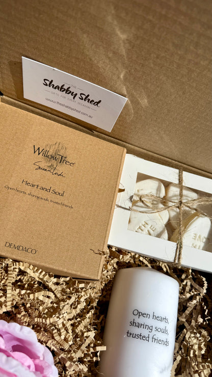Heart and Soul Gift Box featuring Willow Tree by Susan Lordi