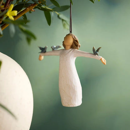 Happiness hanging ornament - - Willow Tree - By Susan Lordi