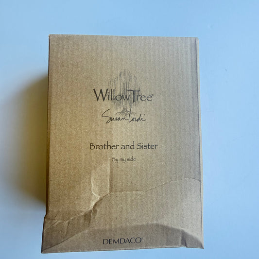 Clearance 'Brother and Sister' Willow Tree figurine Damaged box