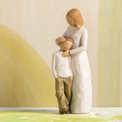 Mother Son The Shabby Shed Willow Tree Figurine
