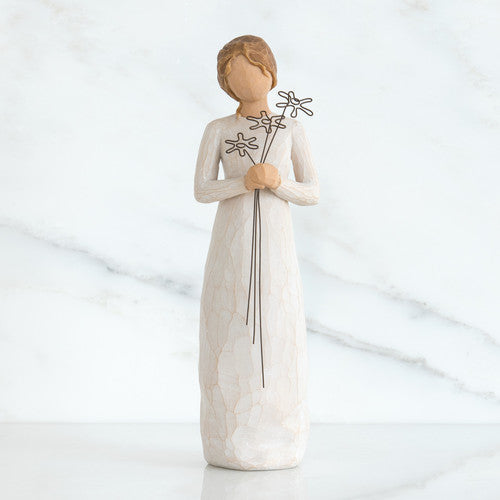 Clearance 'Grateful' Willow Tree figurine Damaged box