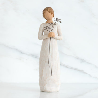 Clearance 'Grateful' Willow Tree figurine Damaged box