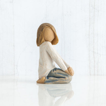 Clearance 'Joyful child' Willow Tree figurine Damaged box