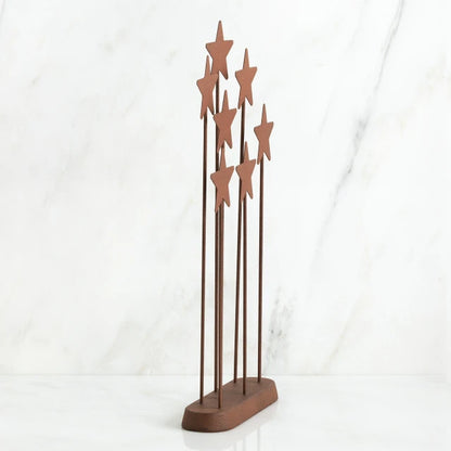 Nativity Starter Figures plus The Three Wisemen and Metal Stars