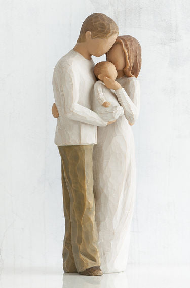 Side view of Willow Tree Our Gift figurine