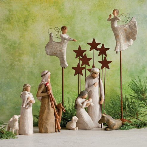 Metal Star Backdrop - Willow Tree Figurines – The Shabby Shed